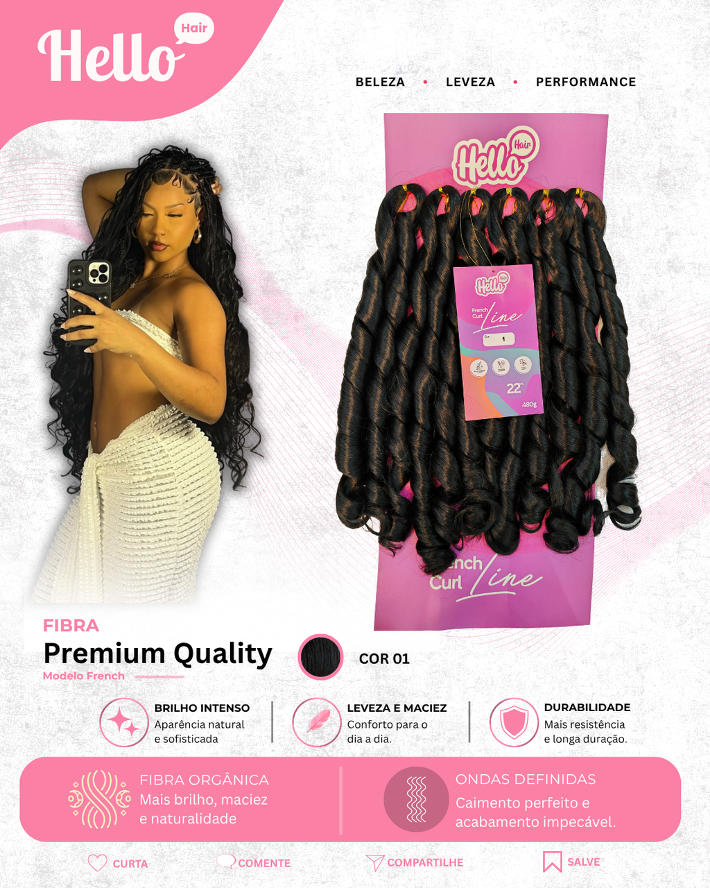French Curl 480g